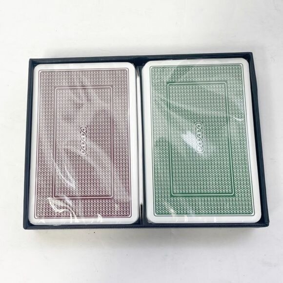Turbo 100% Plastic Playing Cards Set Sealed In Box  Distinctive Suits & Faster P - Picture 5 of 6